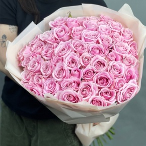 Букет из 55 роз Аваланж (60 см) в Королеве