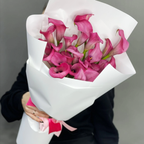 Монобукет из 21 каллы в Королеве