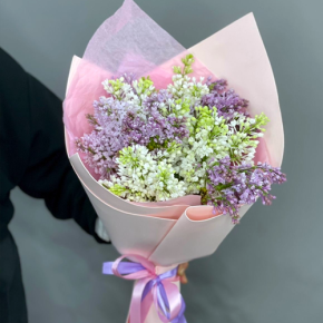 Букет из 11 веток сирени микс в Королеве