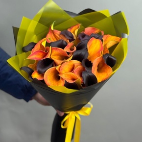 Букет "Карамель" из 29 калл в Королеве