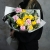Букет "Моя нежность" из лимонных роз, ромашек и диантусов в Королеве
