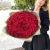 Букет 101 красная роза (50 см) в Королеве