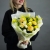 Букет "Мимозка" из нарциссов, диантусов и мимозы в Королеве