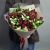 Букет "Цвет любви" из кустовых роз Марун и альстромерий в Королеве