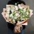 Букет "Полли" из эустом и кустовых пионовидных роз в Королеве
