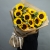 Букет "Месседж" с подсолнухами и эвкалиптом в Королеве