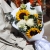 Букет "Солнечный цветочек" из подсолнуха, гиперикума, хризантем и орнитагалума в Королеве